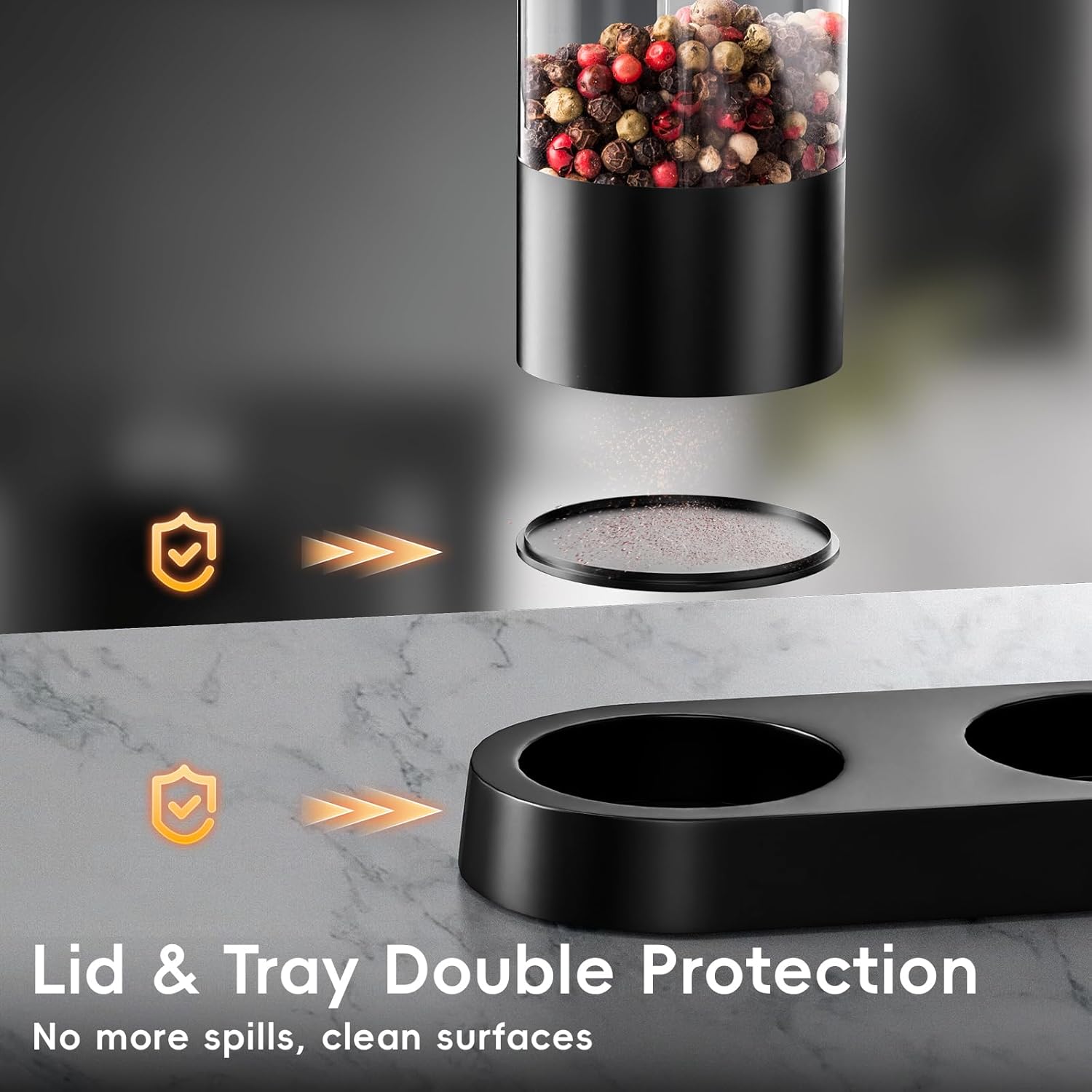 ペッパーミルまたはソルトミルペッパーグラインダー ステンレス